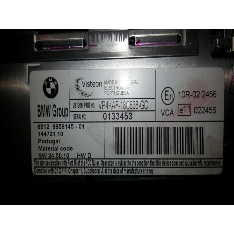 BMW AUTORADIO BMW Serie 1 (E87) 2003>2007 usato