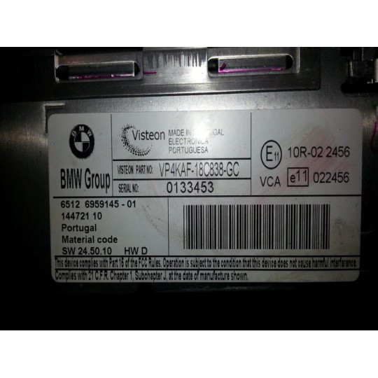 CAR RADIO BMW Serie 1 (E87) 2003>2007 used