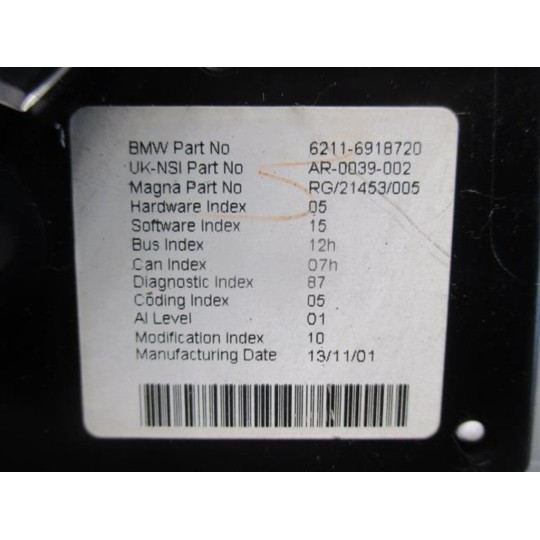 QUADRO STRUMENTI MINI R50/53  2001>2006 usato