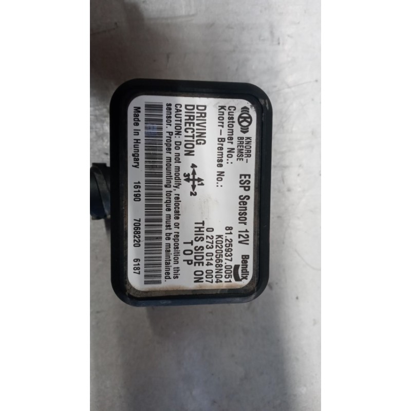 MAN CENTRALINE VARIE B MAN TGX euro 6 usato