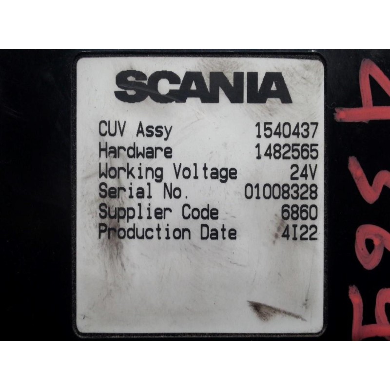 SCANIA VARIOUS CONTROL UNITS  SCANIA Serie R 2005> used