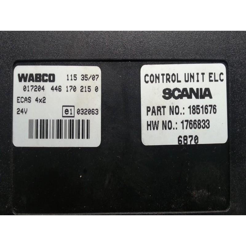 SCANIA VARIOUS CONTROL UNITS  SCANIA Serie R 2005> used