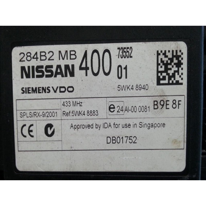 RENAULT truck VARIOUS CONTROL UNITS  RENAULT truck Maxity 2007> used