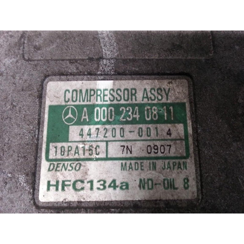 MERCEDES-BENZ truck AIR CONDITIONER COMPRESSOR MERCEDES-BENZ truck Actros euro 5 2008>2013 used