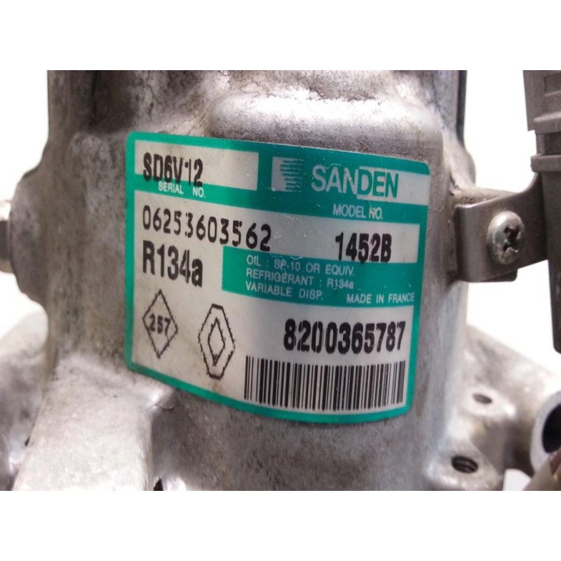 RENAULT AIR CONDITIONER COMPRESSOR RENAULT Modus 2004>2007 used