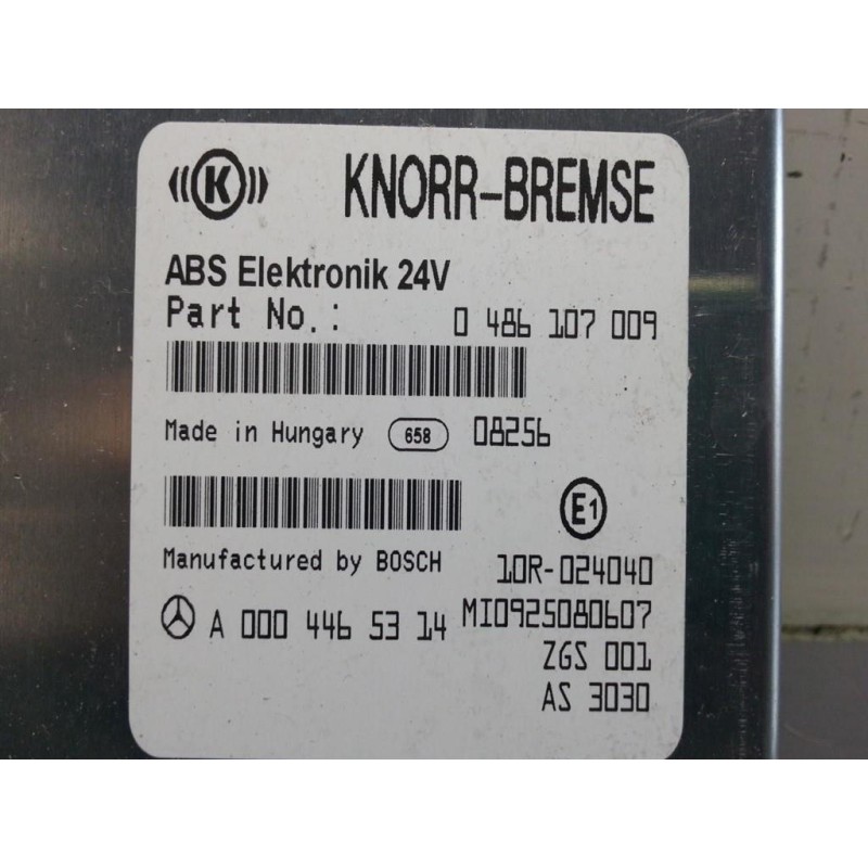 MERCEDES-BENZ truck CENTRALINA ABS MERCEDES-BENZ truck Axor usato