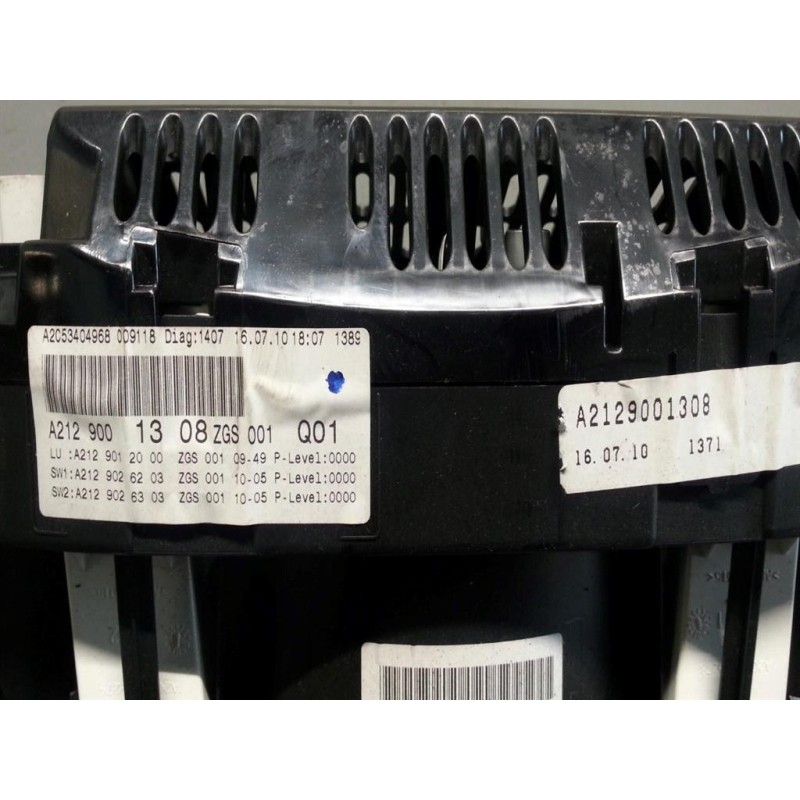 MERCEDES-BENZ QUADRO STRUMENTI MERCEDES-BENZ Classe E (W/S212) 2009>2012 usato