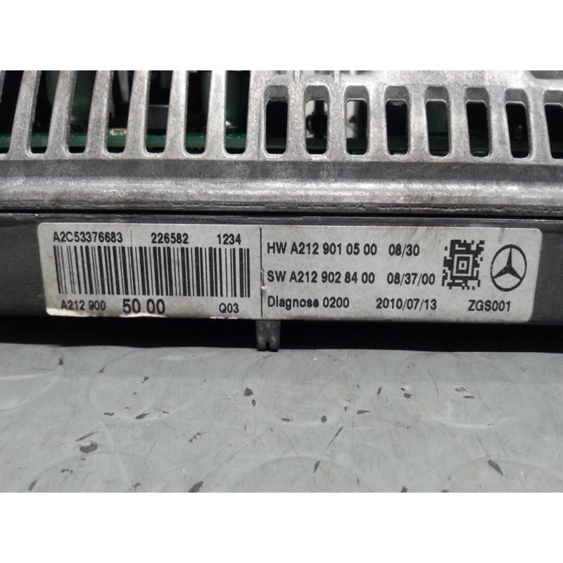 MERCEDES-BENZ VARIOUS DISPLAY  MERCEDES-BENZ Classe E (W/S212) 2009>2012 used