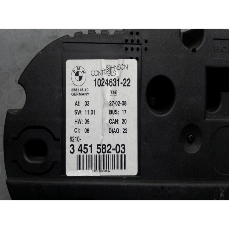 BMW INSTRUMENT PANEL BMW Serie X3 (E83) 2006>2010 used