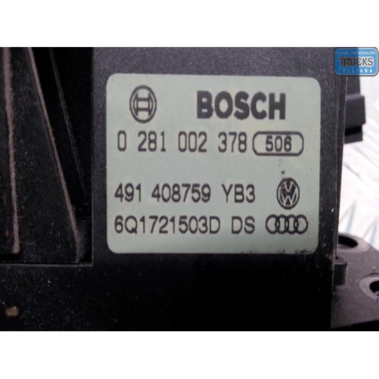PEDALE ACCELERAZIONE ELETTRONICO VOLKSWAGEN Fox 2005>2011 usato