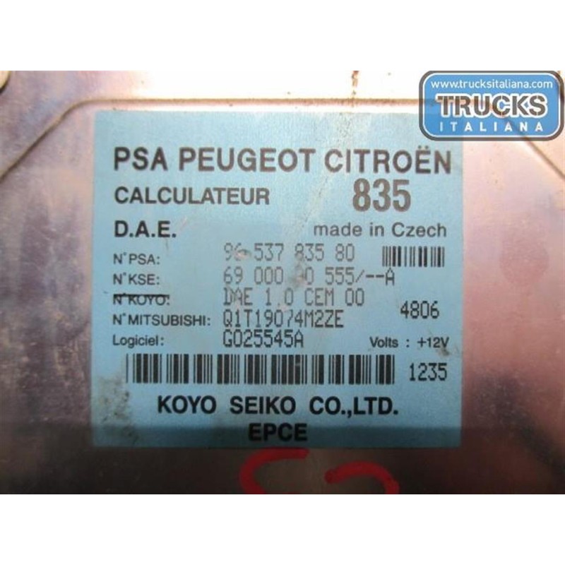 CITROEN CENTRALINE VARIE CITROEN C3 2002>2005 usato