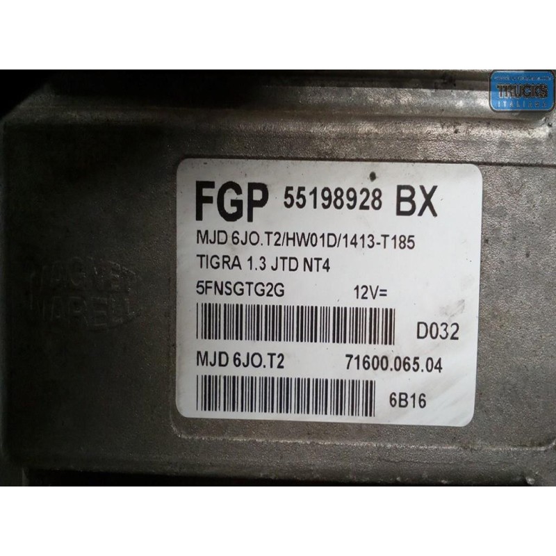 OPEL ENGINE UNIT OPEL Tigra TwinTop used