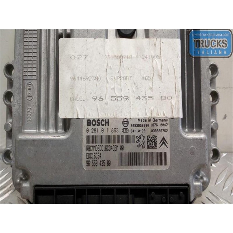 CITROEN ENGINE UNIT CITROEN C4 2004>2010 used