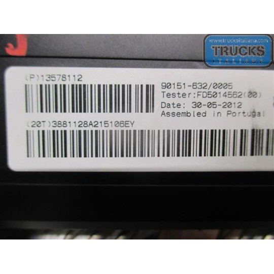 VARIOUS CONTROL UNITS  OPEL Astra J 2012>2015 used