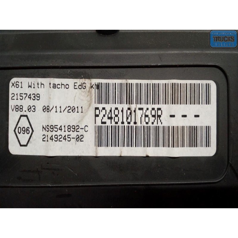 RENAULT INSTRUMENT PANEL RENAULT Kangoo 2008>2013 used