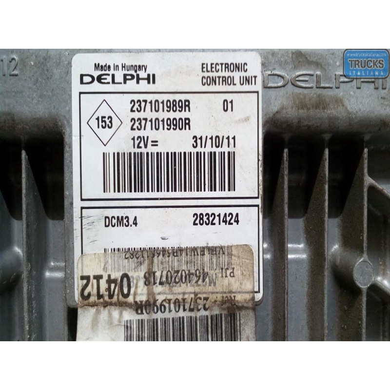 RENAULT ENGINE UNIT RENAULT Kangoo 2008>2013 used