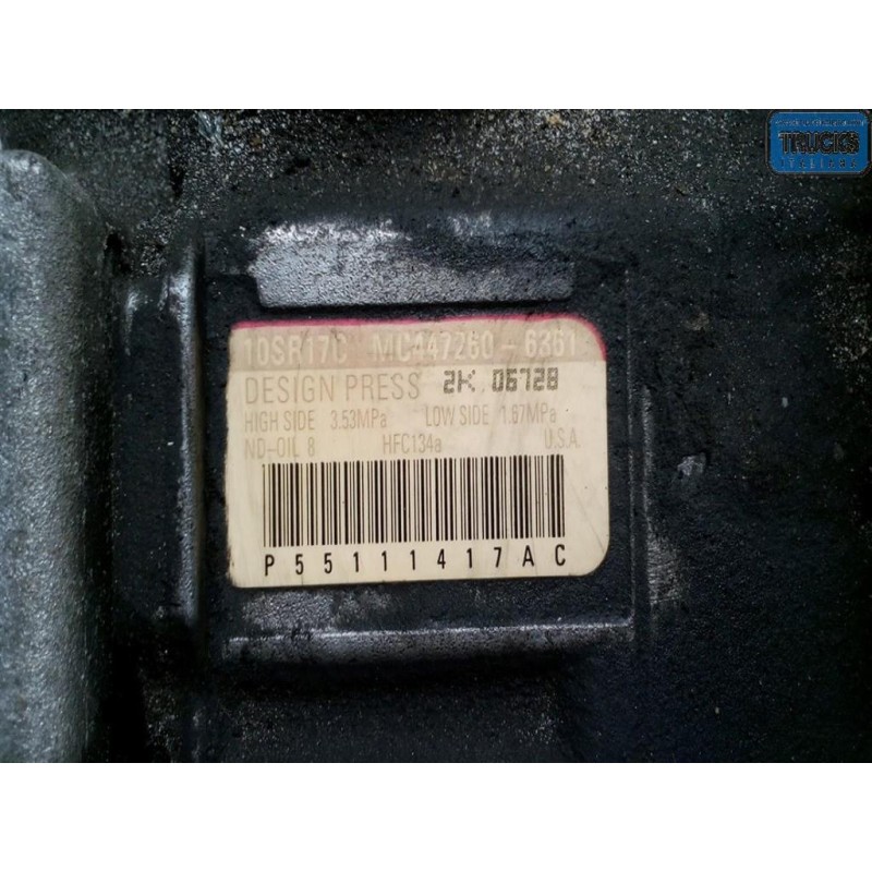 CHRYSLER AIR CONDITIONER COMPRESSOR CHRYSLER Voy./G.Voyager 2008> used