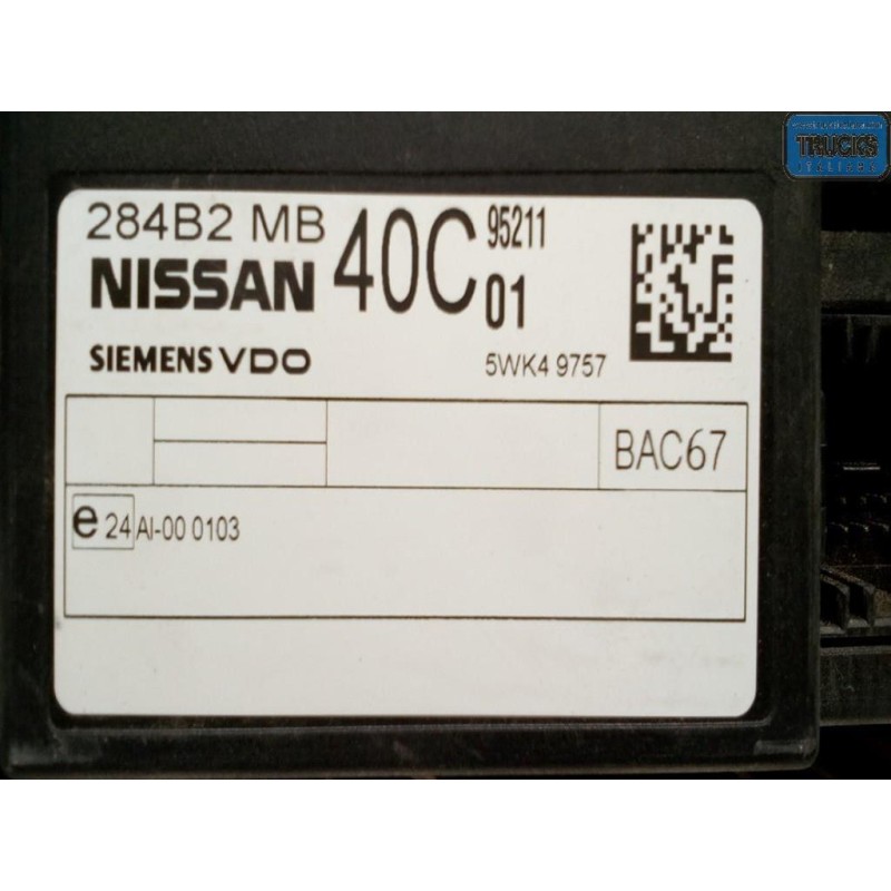 NISSAN truck VARIOUS CONTROL UNITS  NISSAN truck Cabstar 2006> used