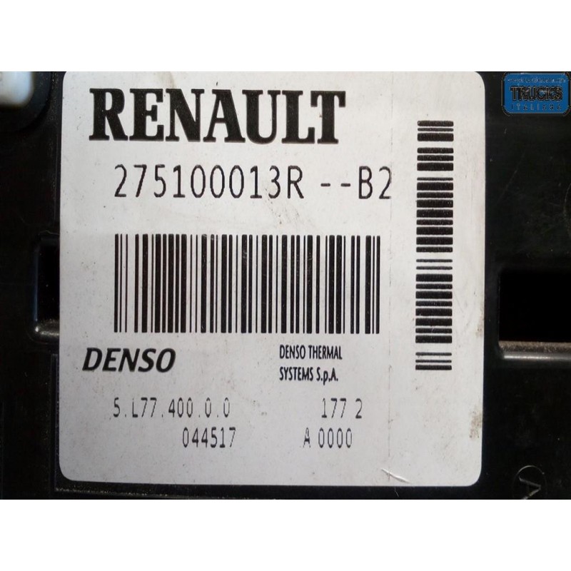 RENAULT van AC CONTROL UNIT RENAULT van Master 2010>2014 used