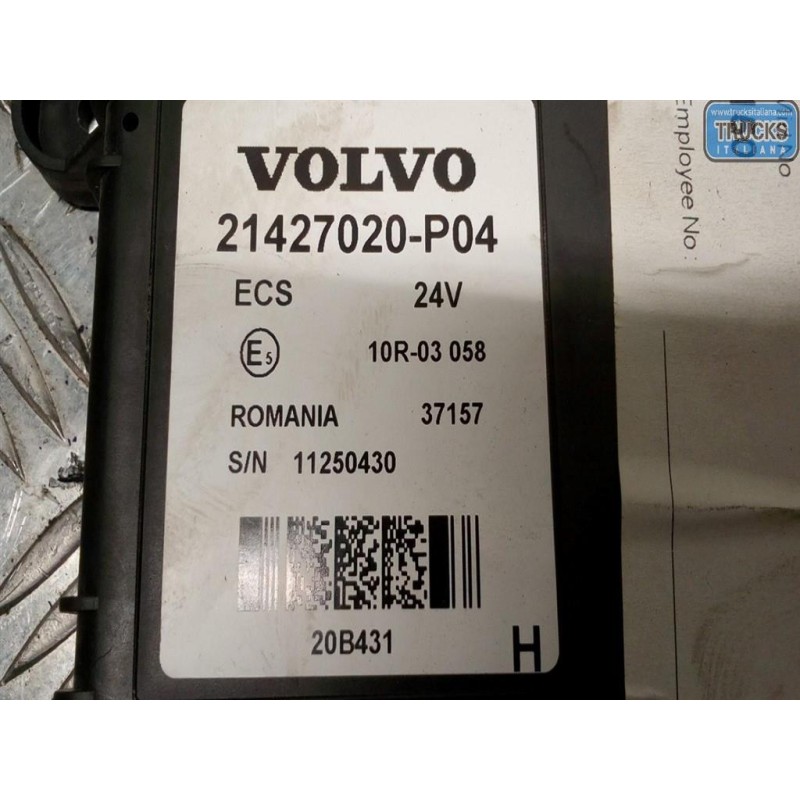 VOLVO truck CENTRALINE VARIE B VOLVO truck FH13 usato