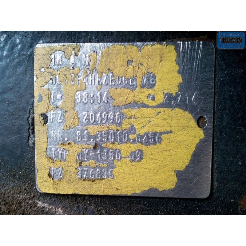 MAN ASSALE POSTERIORE MAN TGX  usato