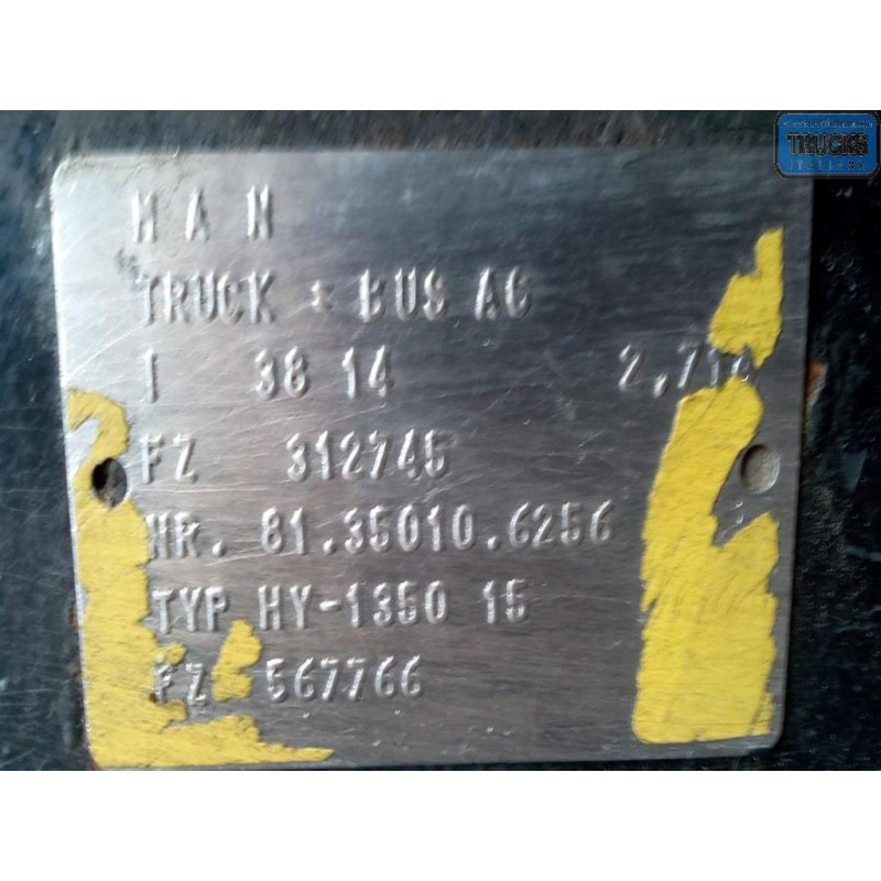 MAN ASSALE POSTERIORE MAN TGX  usato