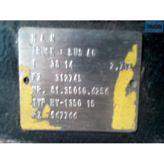 GRUPPO DIFFERENZIALE POSTERIORE MAN TGX  usato