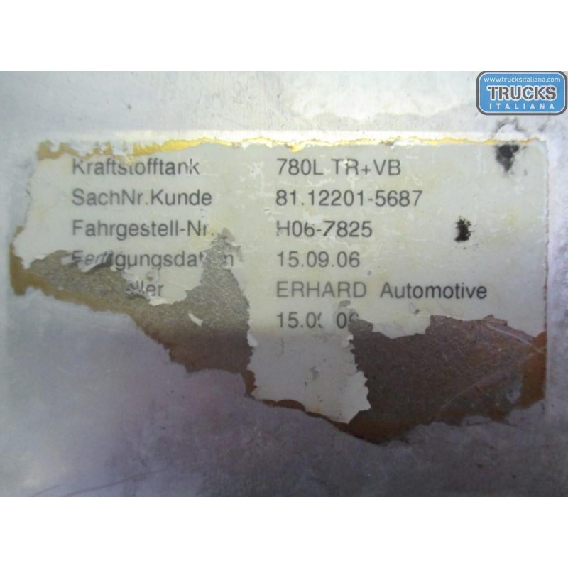 MAN SERBATOIO CARBURANTE MAN TG-A 2000>2007 usato