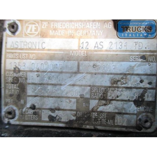 CAMBIO MAN TGX  usato