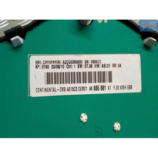 QUADRO STRUMENTI CITROEN C3 2009>2013 usato