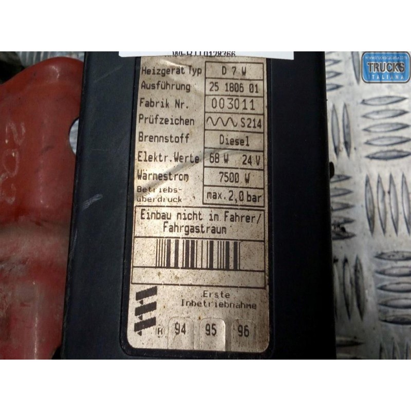 IVECO WEBASTO IVECO EUROTECH usato