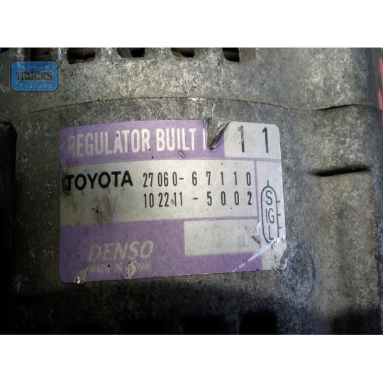 ALTERNATORE TOYOTA Land Cruiser 90/95 usato