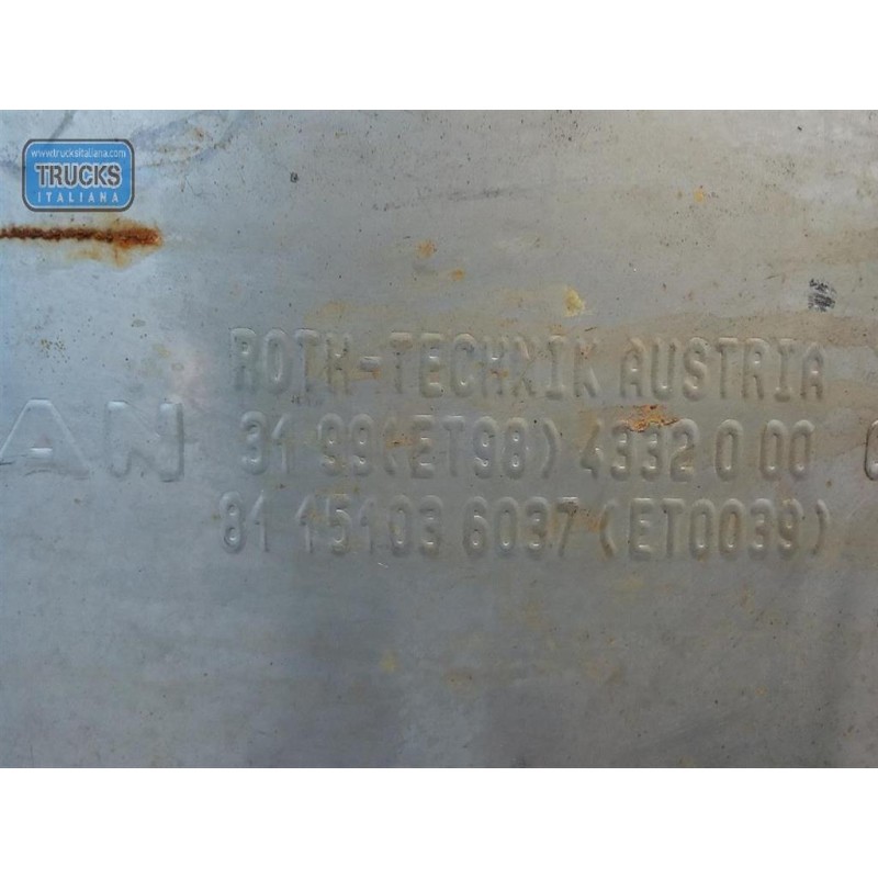 MAN MARMITTA MAN TGX  usato