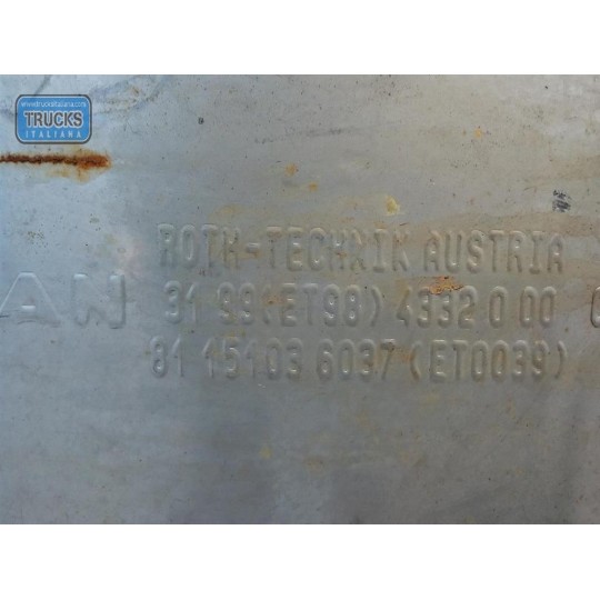 MARMITTA MAN TGX  usato