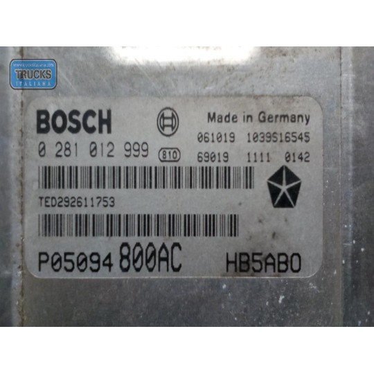 ENGINE UNIT CHRYSLER Voy./G.Voyager 2004>2008 used