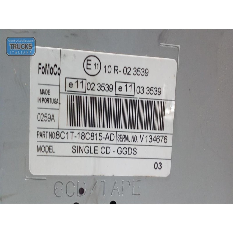 FORD van AUTORADIO FORD van Transit 2006>2014 usato