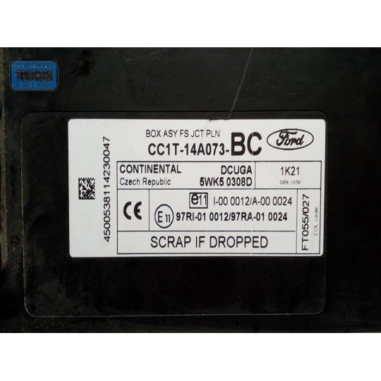 VARIOUS CONTROL UNITS A  FORD van Transit 2006>2014 used