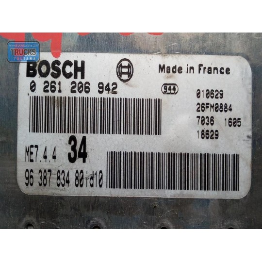 ENGINE UNIT PEUGEOT 206 CC 2000>2007 used