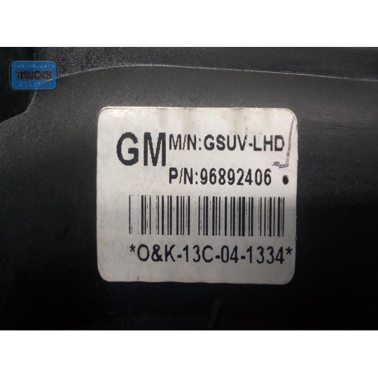 ELETRONIC THROTTLE PEDAL  CHEVROLET Trax  2013>2016 used