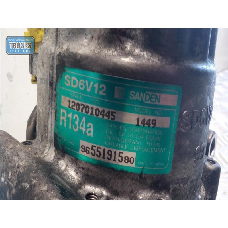 PEUGEOT AIR CONDITIONER COMPRESSOR PEUGEOT 206 2003>2012 used