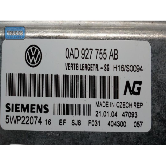 VARIOUS CONTROL UNITS  VOLKSWAGEN Touareg 2002>2007 used