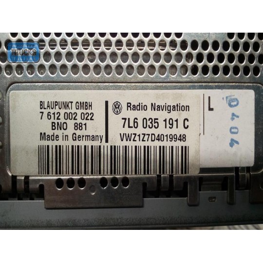 NAVIGAZIONE VOLKSWAGEN Touareg 2002>2007 usato