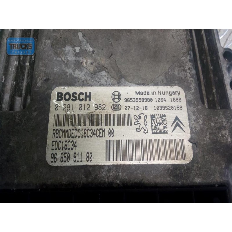 FIAT van ENGINE UNIT FIAT van Scudo 2007>2016 used