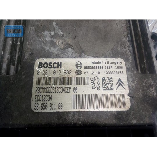 ENGINE UNIT FIAT van Scudo 2007> used