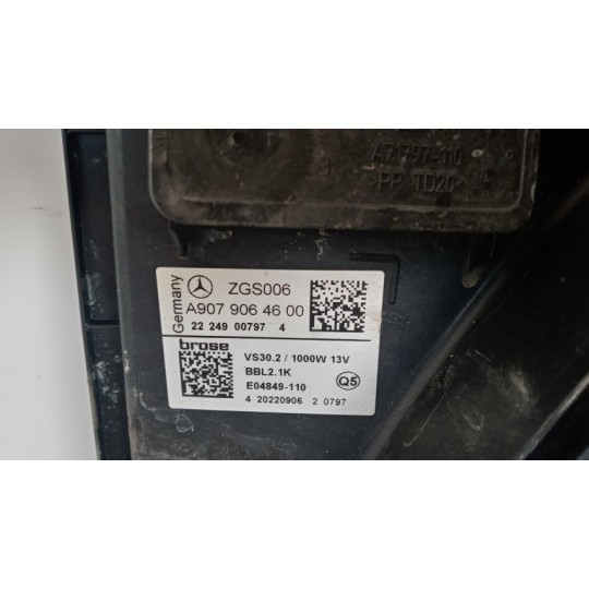 CONVEYOR ELECTRIC FAN MERCEDES-BENZ van Sprinter 2019> used