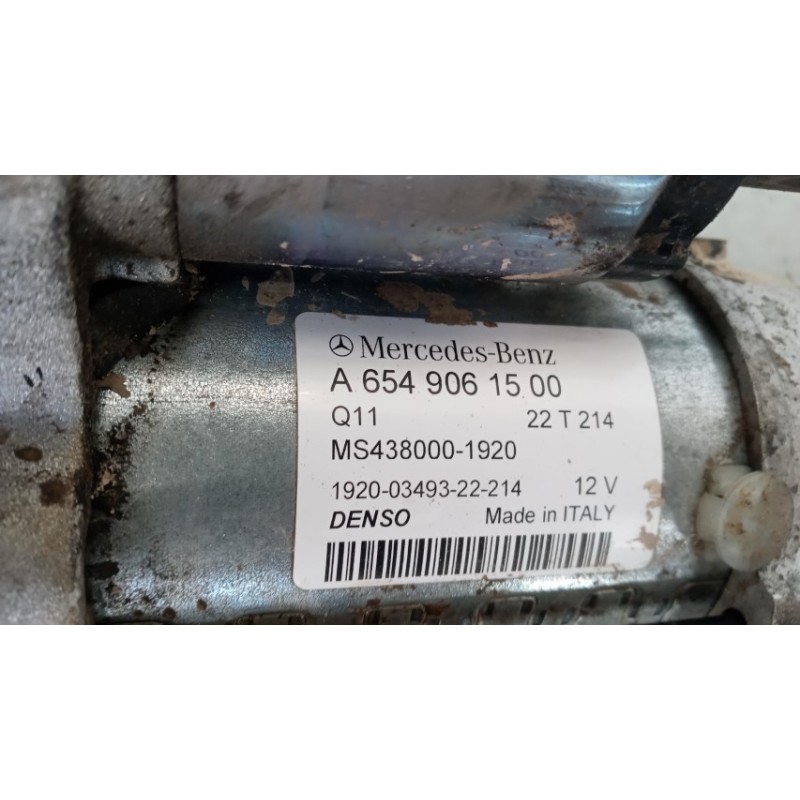 MERCEDES-BENZ van STARTER MOTOR MERCEDES-BENZ van Sprinter 2019> used