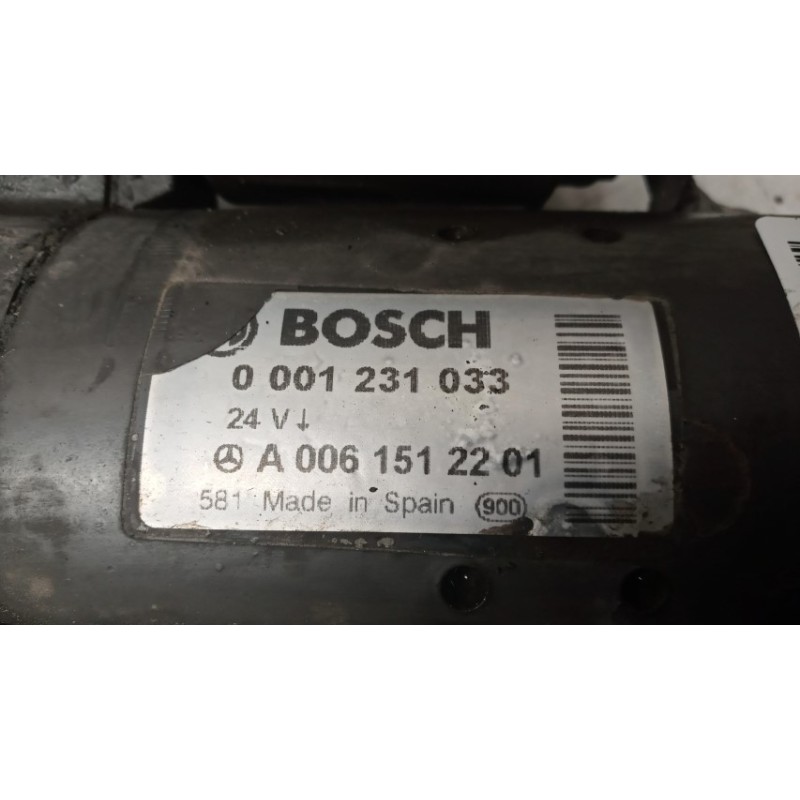 MERCEDES-BENZ truck STARTER MOTOR MERCEDES-BENZ truck Atego 970 used