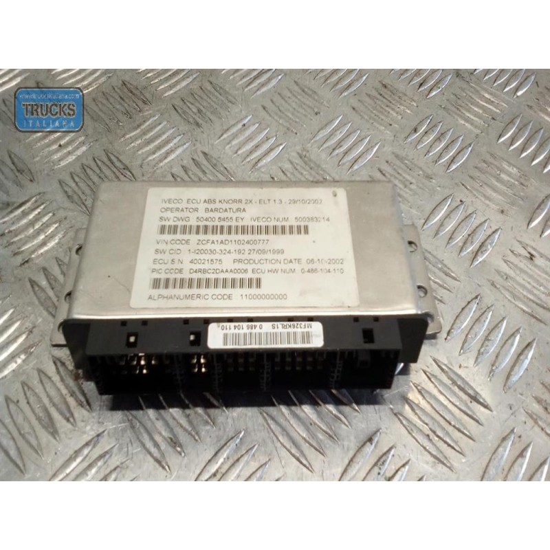 IVECO VARIOUS CONTROL UNITS A  IVECO EUROCARGO 2000>2005  used