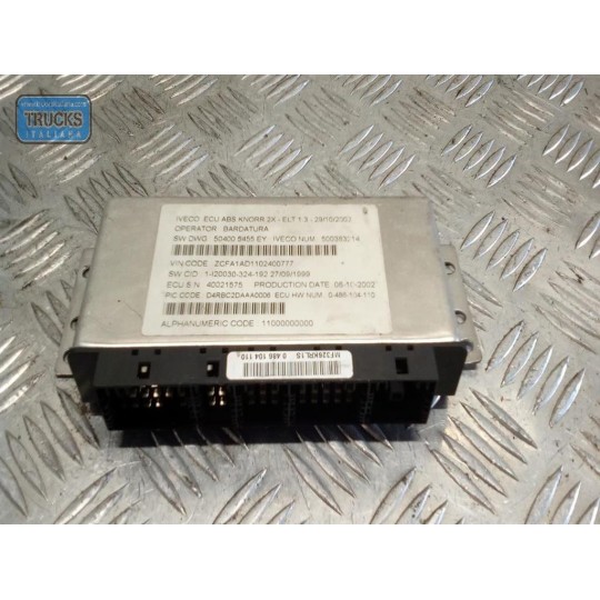 CENTRALINE VARIE A IVECO EUROCARGO 2000>2005  usato