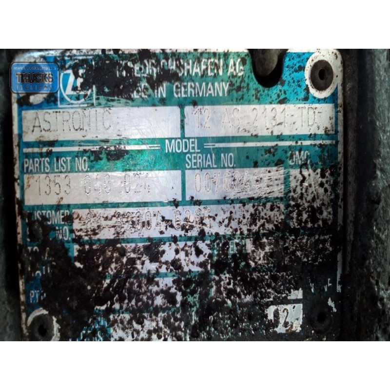 MAN GEARBOXES  MAN TGX  used